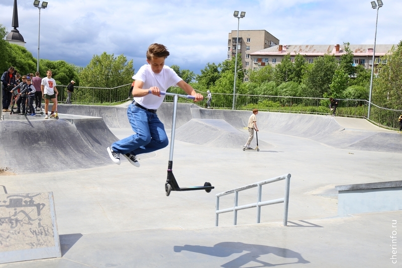 В Череповце пройдет второй фестиваль скейтбордистов и самокатчиков.