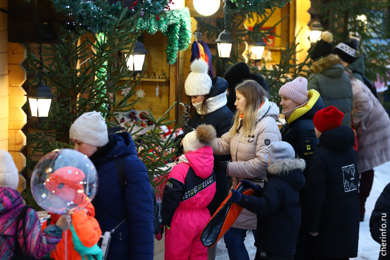 В Череповце организуют четыре новогодние ярмарки.