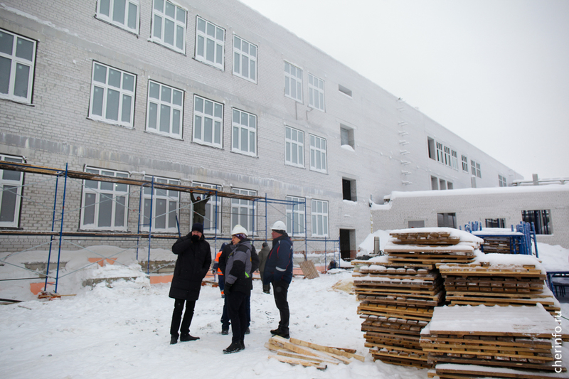 Новую школу в Череповце построят из российских материалов.