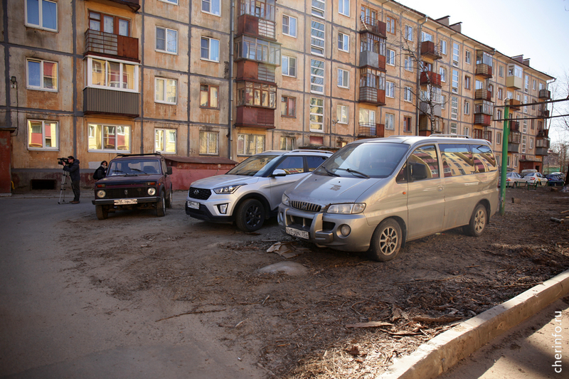 В Череповце за неделю нашли почти 150 нарушителей правил парковки.