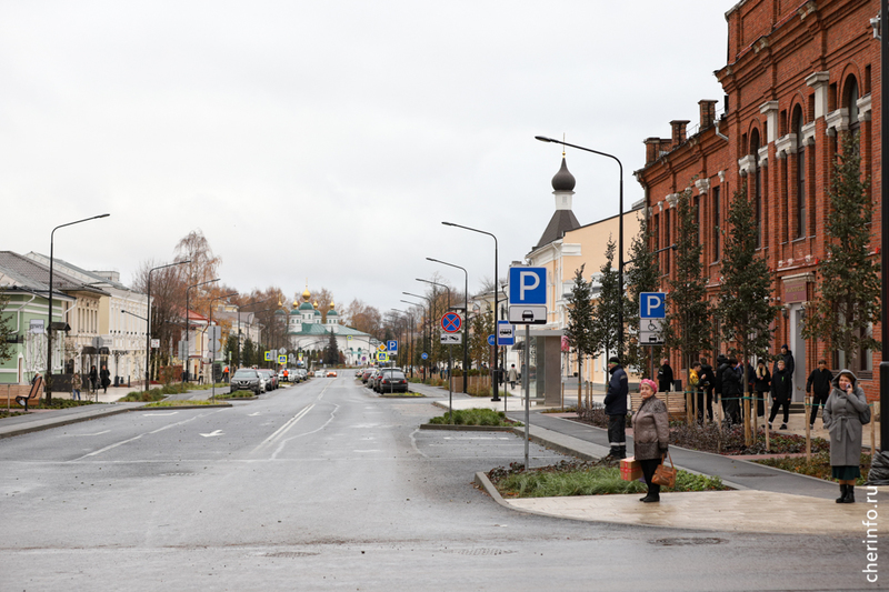 В Череповце обновленный Советский проспект открыли для транспорта.