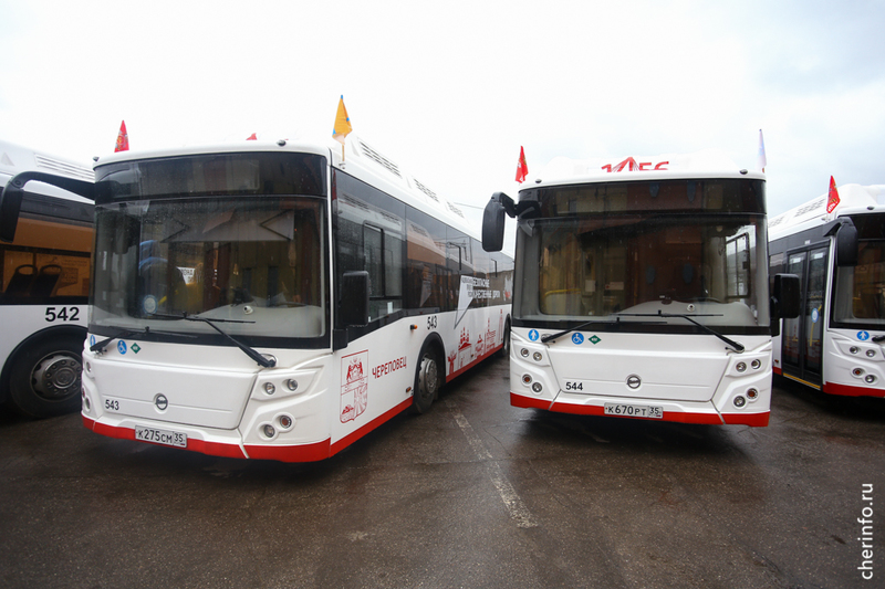 В Череповце главные перевозчики отказались от автобусов со ступеньками.