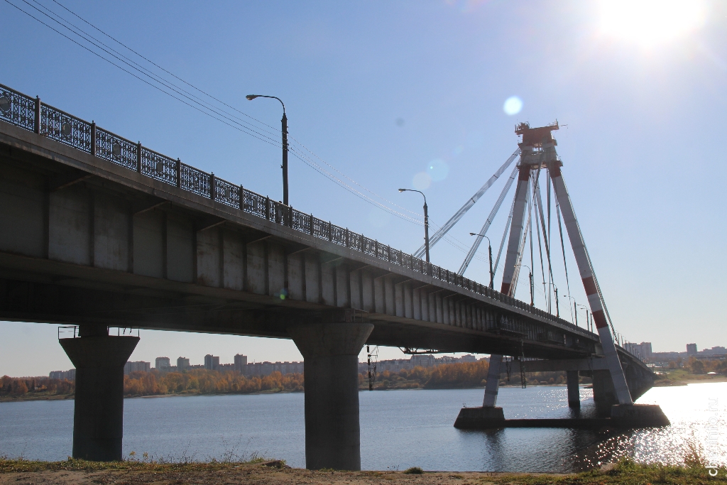 В Череповце стартует первый этап ремонта Октябрьского моста.
